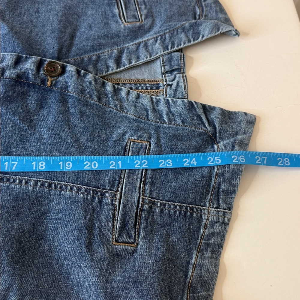 Nicole Miller Stretch Denim Vest XL - Picture 9 of 11